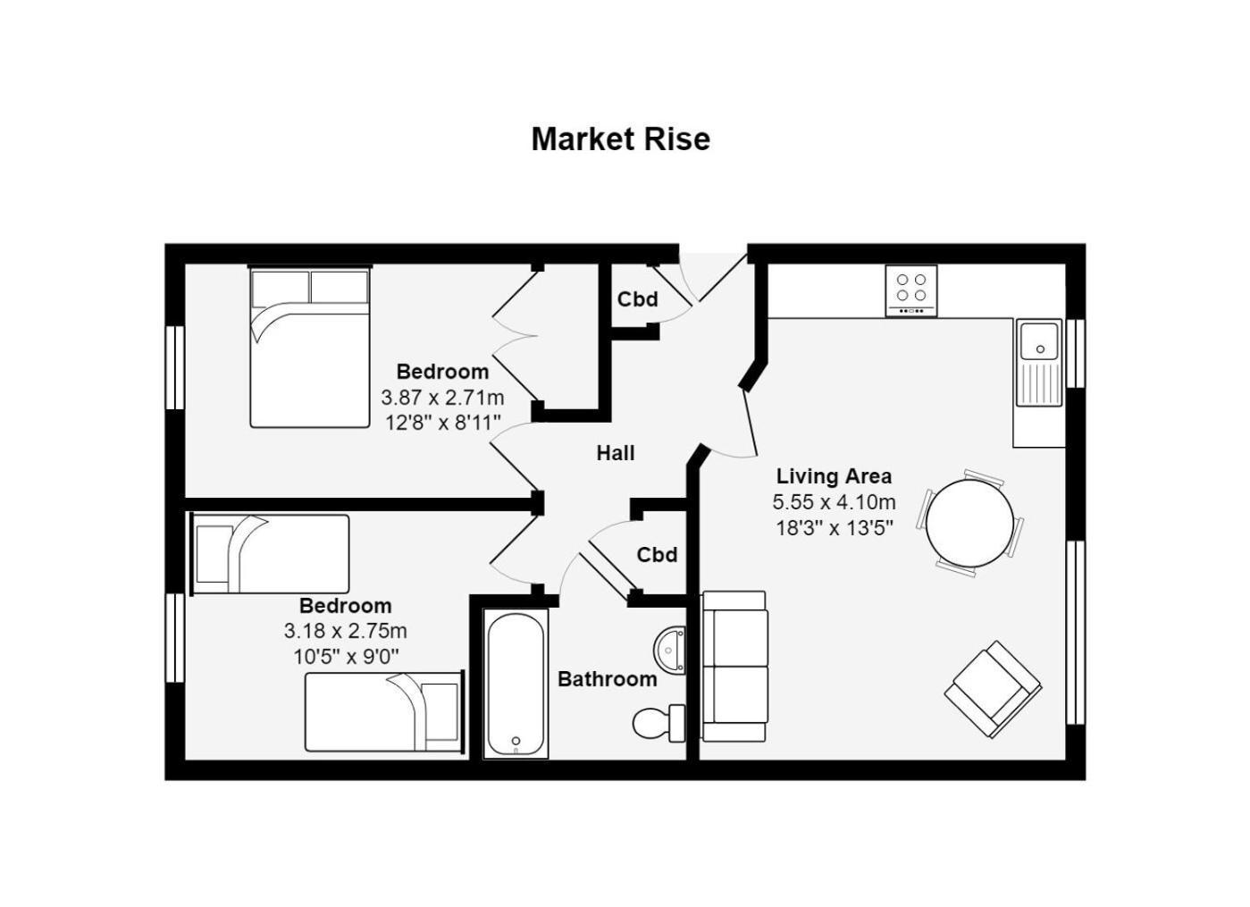 Your Space Apartments - Market Rise Cambridge Exterior foto